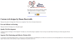 Desktop Screenshot of duanebaerwaldt.com